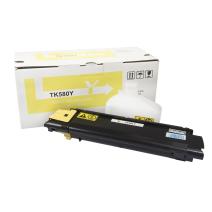 Compatibele tonercartridge 1T02KTANL0, TK580Y, 2800 pagina's voor Kyocera-printers (Orink white box)