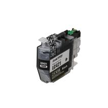 Compatibele inktcartridge LC421BK, pigment, 200 pagina's voor Brother-printers (ORINK BULK)