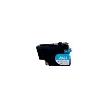Compatibele inktcartridge LC424C, 10ml voor Brother-printers (ORINK BULK)